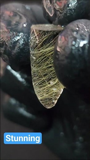 Dripping Wet Crystal ASMR #crystals