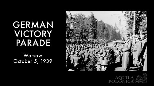 German Victory Parade - Warsaw, Oct. 5, 1939