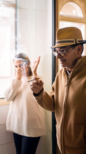 What is secondhand smoke and why is it so harmful? It's a combination of smoke that comes from a burning cigarette and smoke that is exhaled by the smoker, affecting babies, children, and adults. https://bit.ly/3FAvebt | Healthy Delaware