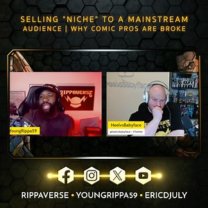 95 reactions | Selling "niche" to a MAINSTREAM audience | Why comic pros are broke | Eric July | Facebook