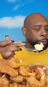 10K views · 409 reactions | Huge Deep Fried Seafood Platter Mukbang Llips Carlee Russell | LLIPS | Facebook