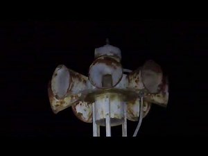 Rusty Federal Signal STL-10A, Siren Test, Short Attack, Farmingdale, NJ