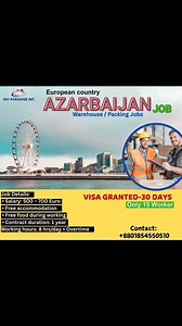 1.2K views |  JOB VACANCIES IN AZERBAIJANWe Are Hiring – Warehouse...