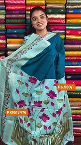 9.3K views · 53 reactions | Soft Crushed Silk Digital Print Border...