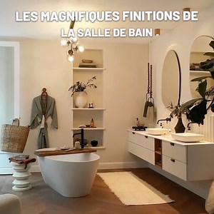 Les magnifiques finitions de la salle de bain 😍 | Rachel et Emilien - Rénovation