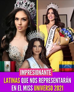 9.5K views · 78 reactions | Latinas que nos representaran en el Miss Universo 2021. Alejandro Rodriguez | Novel Info | Facebook