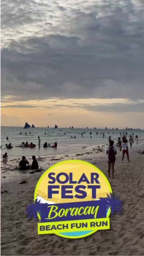 It was hot during the #SolarFestBoracay Beach Fun Run, good thing we have Vaseline! Thank you for taking care of our skin while under the sun! 🌞 | Solar Sports