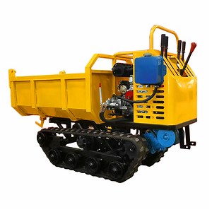 [Hot Item] Transporter Rubber Crawler Side Dumping Style Truck Price Dump Trucks