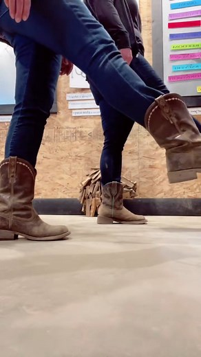 Do these qualify as heels? 😆 #heelschallenge #cowboyboots #ariat #ariatboots #justinboots #dur | Equine Connection - The Academy of Equine Assisted Learning Inc