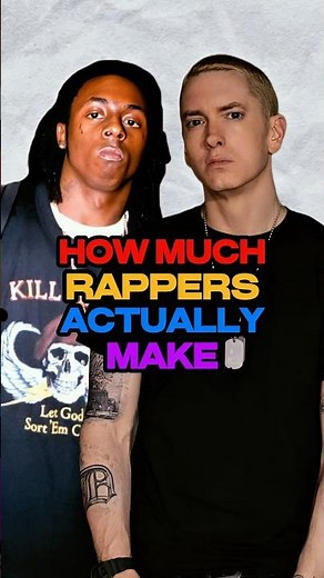 How Much Rappers ACTUALLY Make from ONE HIT SONG💸🤑