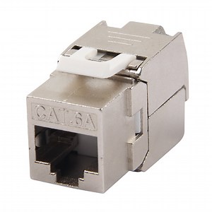 [Hot Item] CAT6 CAT6A Cat7 FTP STP 8p8c 180 Degrees Shielded Keystone Jack Module