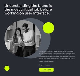 User interface design - HTML Template by Nicepage