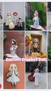 Custom Crochet Nativity Scene Doll, Holy Family Crochet Set, Crocheted Nativity Angel, Catholic Christmas Decoration, Mother Mary Baby Jesus - Etsy
