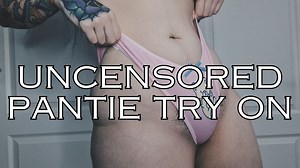 ElizabethHunnyxox Uncensored YouTube Panty Try On PART TWO