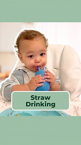Comment on this post and we’ll send you a link to the Honey Bear cup! Straw practice can start at 6 months, and it’s a great skill to learn now so they have the skills to drink from a cup when they wean from the breast or bottle down the road. Plus, drinking a little water with solids can help prevent constipation! • Wait…why straws? Don’t we use sippy cups? ➡️ We recommend open cups and straw cups over sippy cups because they are more beneficial to your child’s mouth development. • But how do h