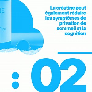 La créatine est bien connue pour ses effets sur la croissance...