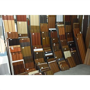 [Hot Item] Wooden Grain PVC Soffit Panel PVC Material Ceiling Decoration