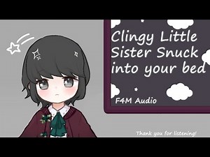 [F4M] Clingy Little Sister Snuck Into Your Bed [Sleep aid] [ASMR Roleplay]