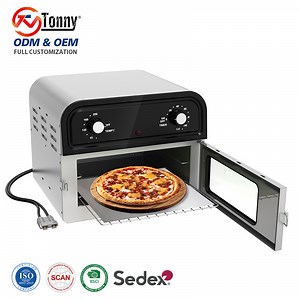 [Hot Item] 12V Air Fryer Toaster Oven Combo, 300W Stainless Steel for Camping RV