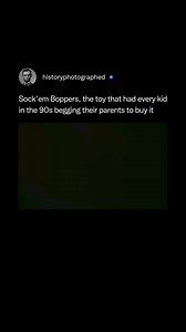 88K views · 164 reactions | Sock'em Boppers were inflatable punch gloves for kids, introduced in the 1990s. The set included two oversized foam gloves connected by plastic tubes. Marketed as "safer than boxing gloves," they became popular for play-fighting. The product was known for its distinctive "foomph" sound during impacts. | History In Pictures | Facebook