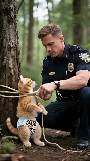 Unbelievable! Kitten Survives Bridge Explosion After Animals Attack 😱🐾 #Shorts #cat #FunnyShorts