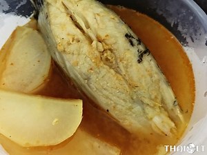 Thai Sour Curry Soup (Kaeng Som) : แกงส้ม