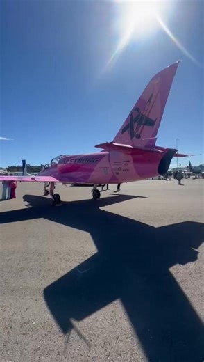 The Pink Jet is one of the most striking fast jets on the air show circuit, flown by an all women team and dedicated to raising breast cancer awareness. Once a frontline trainer now a symbol of strength, hope, compassion and resilience. You can support their mission here: https://thepinkjet.org/donate/ #aviation #airshow #breastcancer #pilotlife #avgeek | AvPay.aero