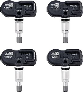 TPMS Sensor Compatible for Toyota Scion Pontiac Lexus,Camry rav4 Scion Yaris Corolla Tire Pressure Monitoring Sensor.Replaces# 42607-33011,PMV-107J,42607-33021,42607-06011.315MHz,4Pcs.