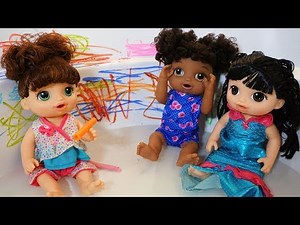 BABY ALIVE Swimming & Night Time Routine!
