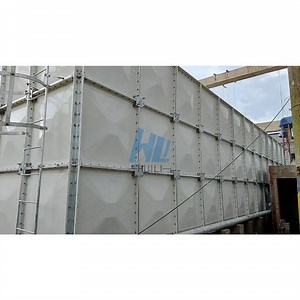 [Hot Item] Tanque de Almacenamiento de Agua de Fibra de Vidrio FRP GRP 1000 2000 Litros Galón Tanque de Almacenamiento de Agua Aislado