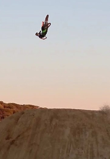 Axell Hodges Dirt Bike Whip POV