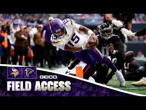 Vikings at Falcons Week 9 Field Access
