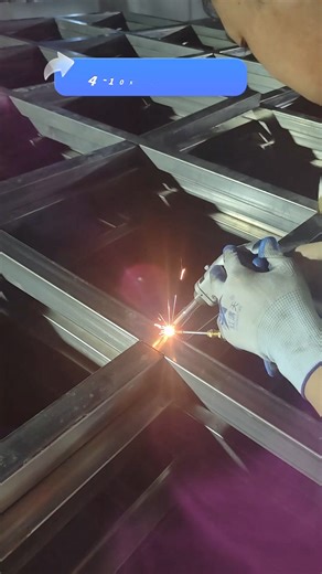 What is the original structure of some of the beautiful perspective buildings we see every day? #laserwelding #weldingmachine #lasermachine #curtainwalls #stainlesssteelwelding | Herolaser Group | Facebook