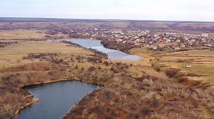 Beautiful Lake Steppe Zone Drone Video: стоковое видео (без лицензионных платежей), 1098473409 | Shutterstock