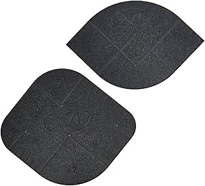 Martelli - Curve Up Template Set for Sewing and Quilting - Curved Corner Cutter Design Quilt Ruler - Sewing Tool for Rounding Quilt Corners for Quilters and Crafters