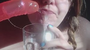 Glass Full of Spit – Deepthroat, Drool & Messy Body (BBW SSBBW)
