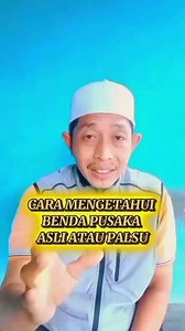 9K views · 162 reactions | CARA MENGETAHUI BENDA PUSAKA ASLI ATAU PALSU #reels #cara #mengetahui #pusaka #fyp | Aby Zahri | Facebook
