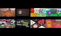 Mix of 8 videos from youtube : Object Show Intro Compilation Mashup Part 1
