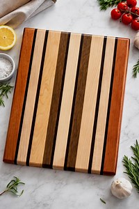 Handmade Maple Oak Walnut Cutting Board – Wooden Kitchen Board Gift - Etsy
