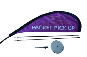 [Hot Item] High-Quality Branded Desk Top Advertising Table Flag Banner