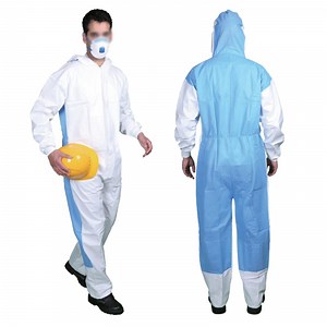 [Hot Item] Manufacturer Disposable Protective Clothing Coverall in Stock with FDA Certified