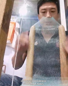 327K views · 143 reactions | Crafting Masterpiece with Simple Tools #CraftingJoy #HandmadeArt #CreativeCrafts | YNP Media | Facebook