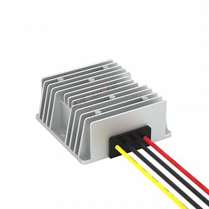 [Hot Item] Waterproof IP68 DC 36V 48V to DC 15V 16V 20A Step-Down Power Converter 320W 280W Buck Voltage Regulator