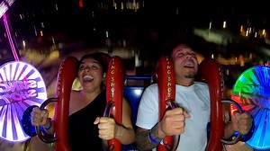Brenda & Eddie | Slingshot & Vomatron at Indy Speedway
