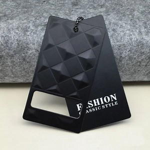 [Hot Item] Wholesale Custom Brand Logo Hang Tag for Clothing Jeans Paper Hangtags