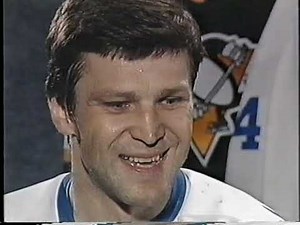 NHL 1989/90 PITTSBURGH PENGUINS AT QUEBEC NORDIQUES