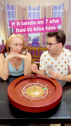 12K views · 29 reactions | If it lands on 7 she has to give him a kiss | Lists and Laughs | Facebook