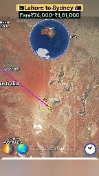 1.5M views · 14K reactions | Lahore to Sydney flight Route ✈️ Pakistan  to Australia  flight #traveltips #pilot #trending #sky #adventuretravel #flight #planes #trendingreelsvideo #boeing #trip #fbreel #travel #viralreelsfb #aviation #DirectFlight #flightticket #airplane #travelling #travelblogger #tarending #jarny #nature #art #virals #viralreelsfbpage #trendingreels #crewlifestyle #aircraft #PakistantoAustralia | Travel Energy | Facebook