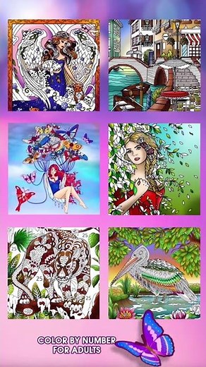 Color by Number for Adults (Exclusive pictures 1080*1920 30sec) #1