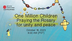 ‘One Million Children Praying the Rosary’ campaign slated for Oct. 18